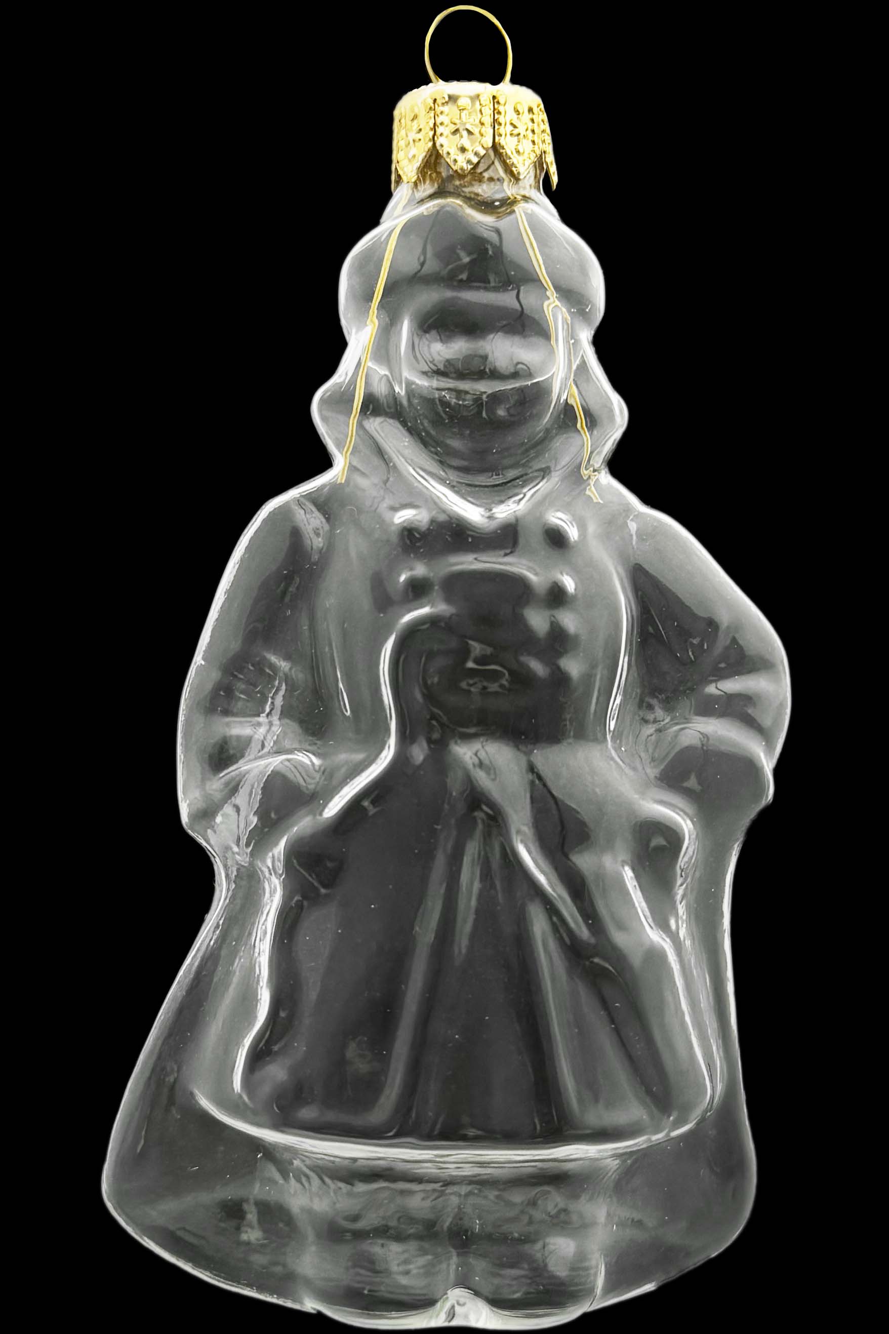 Стеклянная елочная игрушка Заготовка Иван Царевич с луком 12,8 см 161524100